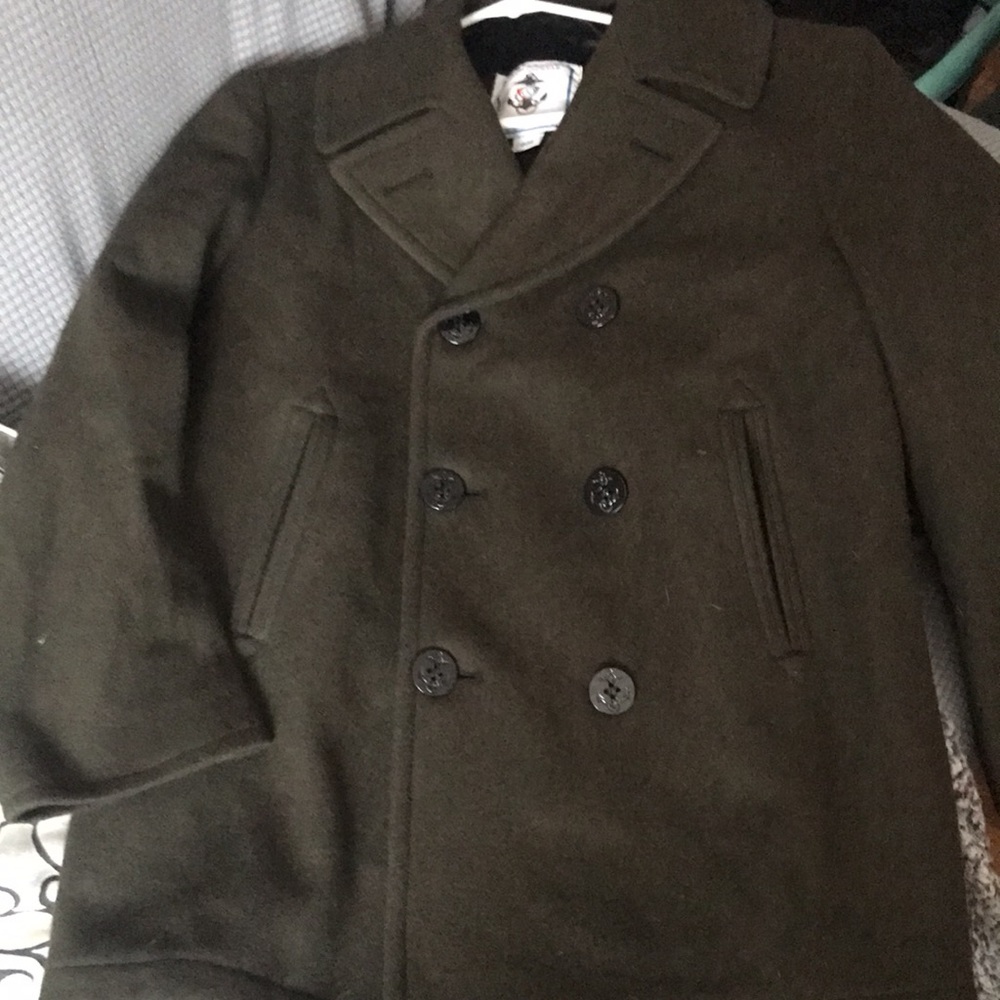Brand new mens Sterlingwear Anchor Ed. Pea Coat.
